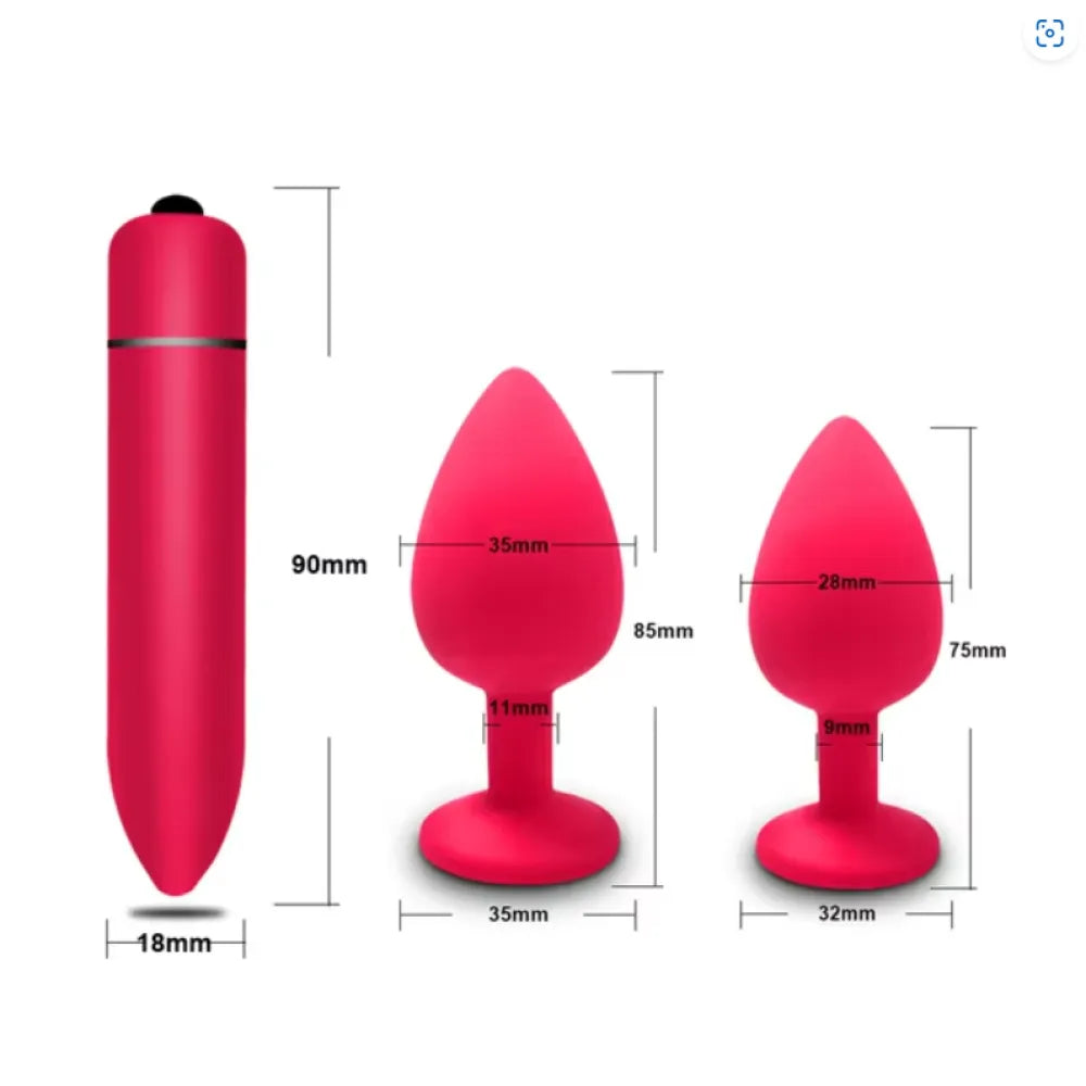 10-Speed Mini Bullet Vibrator for Women