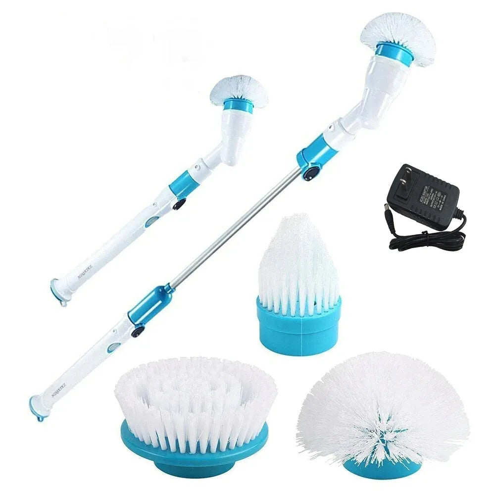 Vibe Geeks Cordless Turbo Power Electric Spin Scrubber - AU