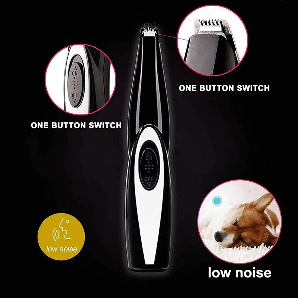 Vibe Geeks Electric Pet Hair Clipper and Trimmer Grooming