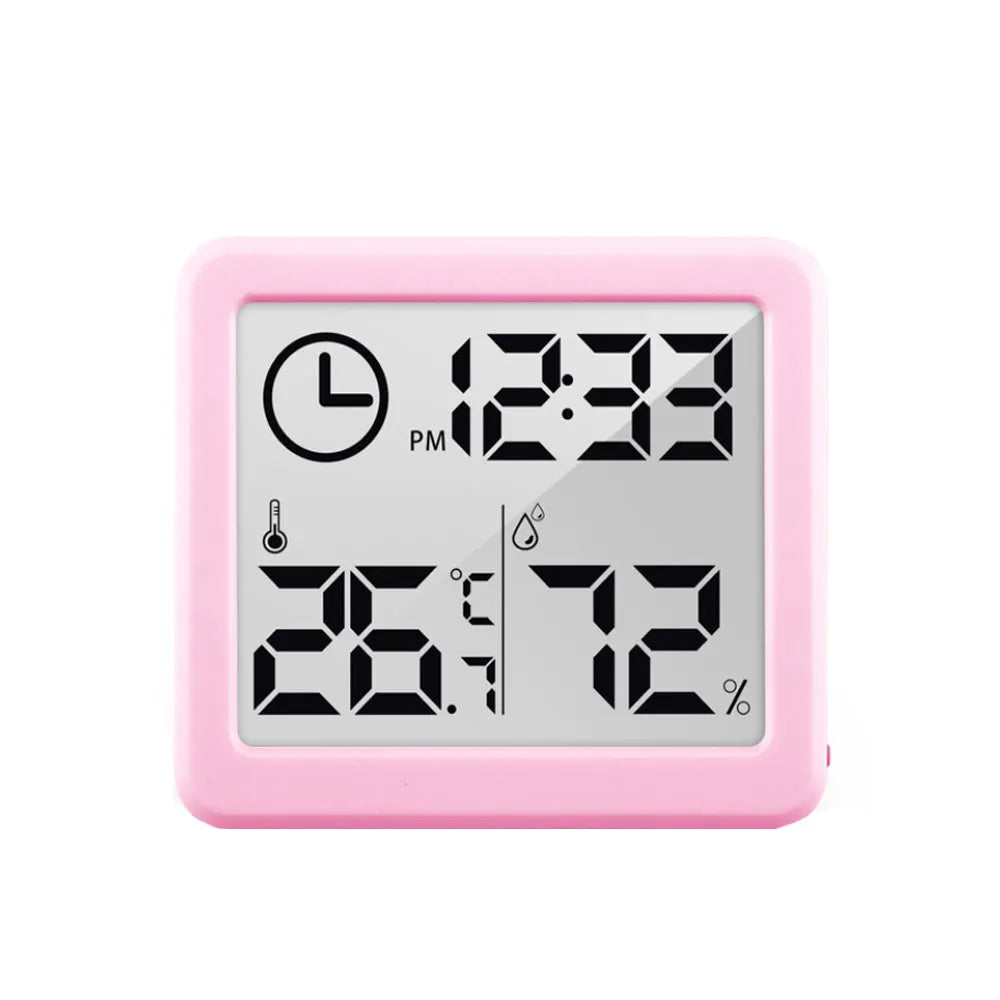 Vibe Geeks Thermometer and Humidity Monitor with 3.2” LCD