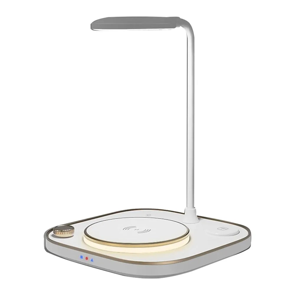 Vibe Geeks 4 in 1 Wireless Charger and Desk Lamp Light-