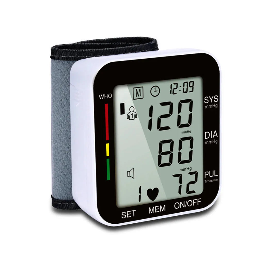 Vibe Geeks Digital Automatic Wrist Blood Pressure Monitor