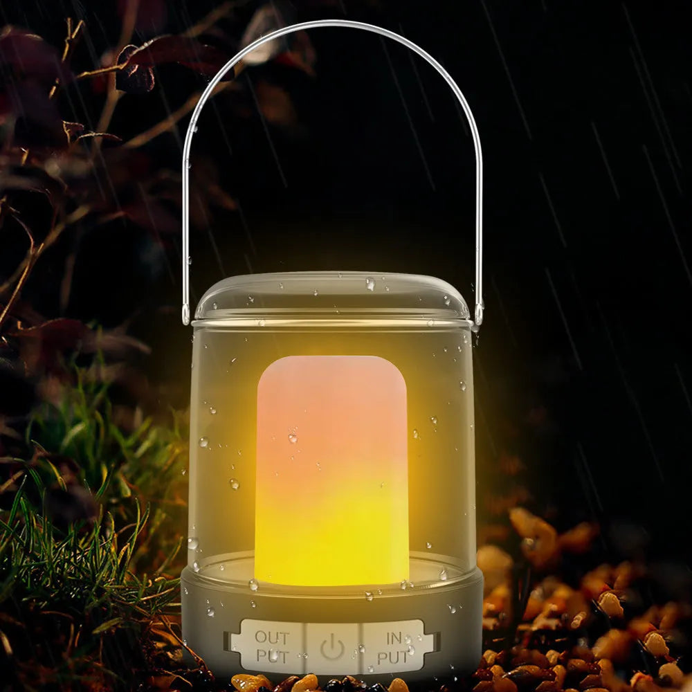Vibe Geeks 3 Modes Vintage Portable Camping Lantern - USB