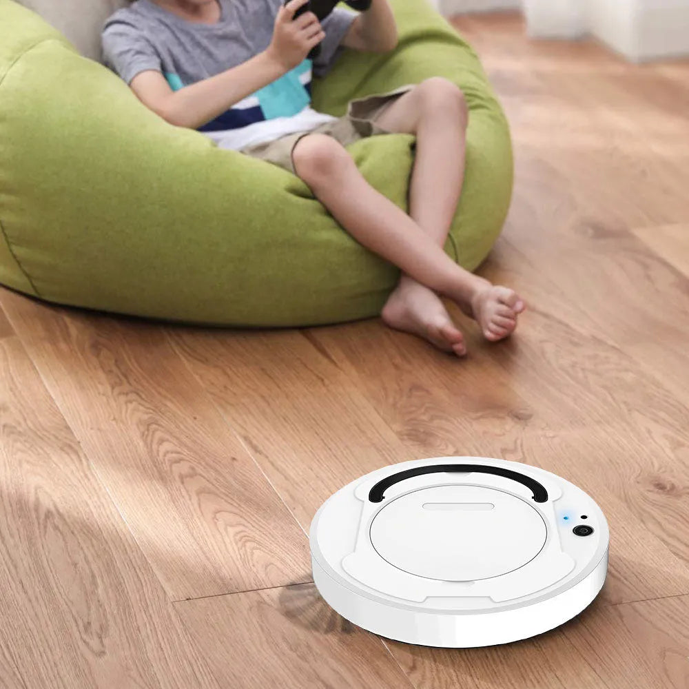 Vibe Geeks Portable Robot Vacuum Sweeper Cleaner - USB