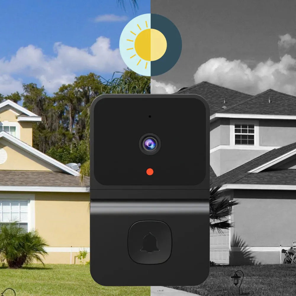 Vibe Geeks Wireless Video Support Doorbell with Night