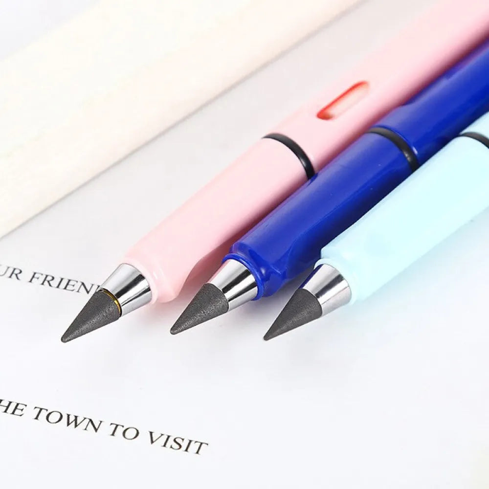 Vibe Geeks Pack of 12 Eternal Pencils Everlasting Inkless