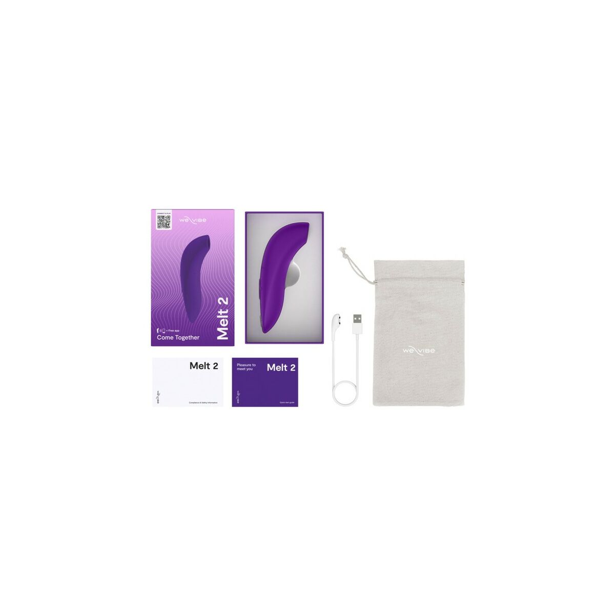 Clitoris Suction Stimulator By WeVibe Purple
