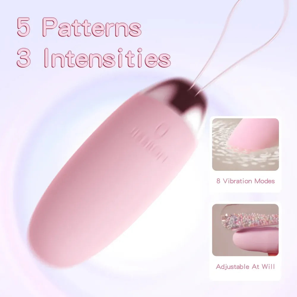 8 Mode Wearable Dildo Vibrator Remote Control