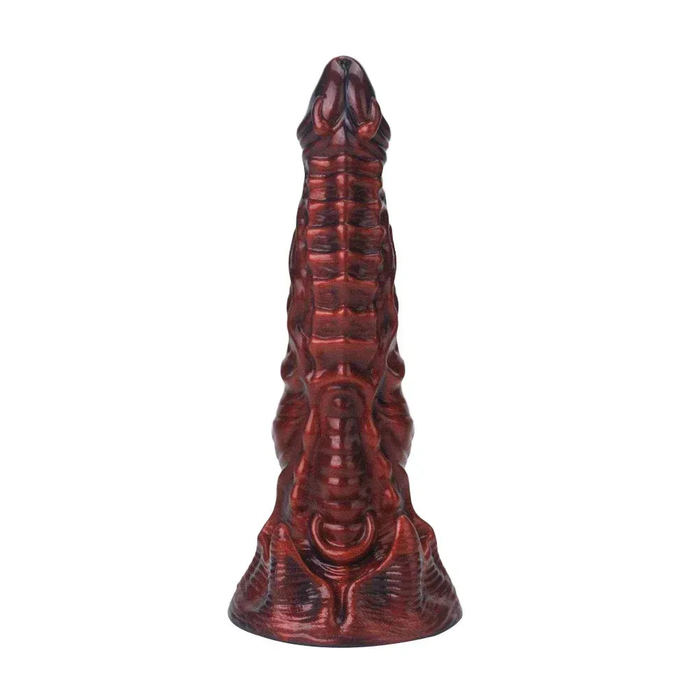 9.3 Inch Thick Silicone Dragon Dildo With Suction Cup