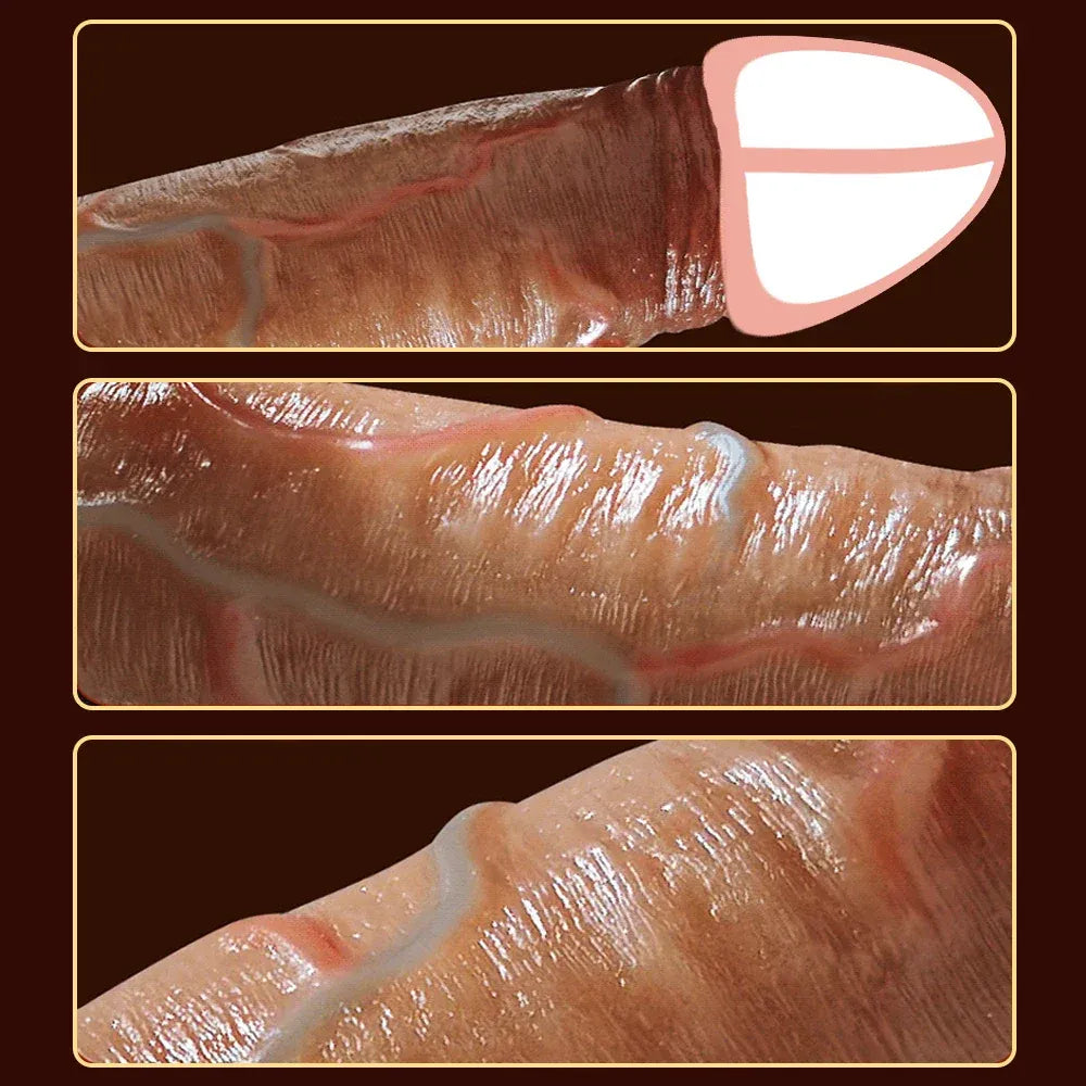 App Controlled Heating Dildo Vibrator for Women Realistic G