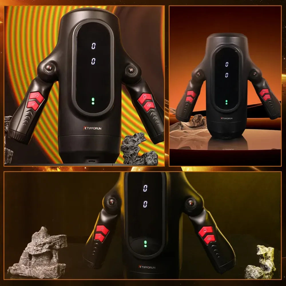 Automatic Telescopic Vibrator for Men Pocket Pussy