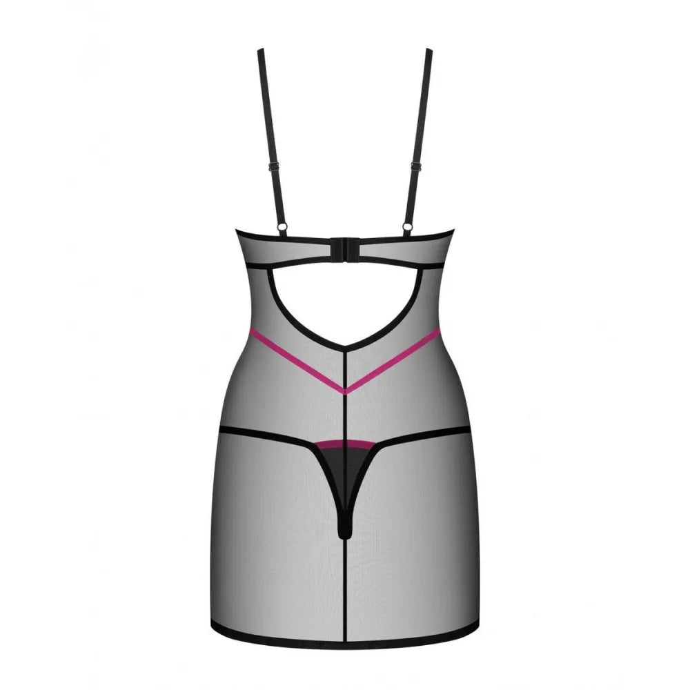 Babydoll & Thong 5 By Obsessive 20 15 Xl/Xxl