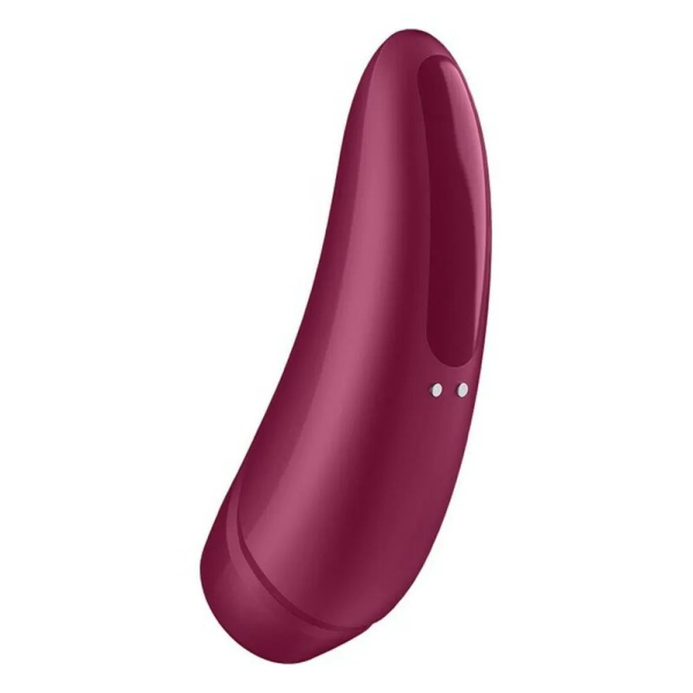 Clitoris Suction Stimulator By Satisfyer Curvy 1 + Burgundy