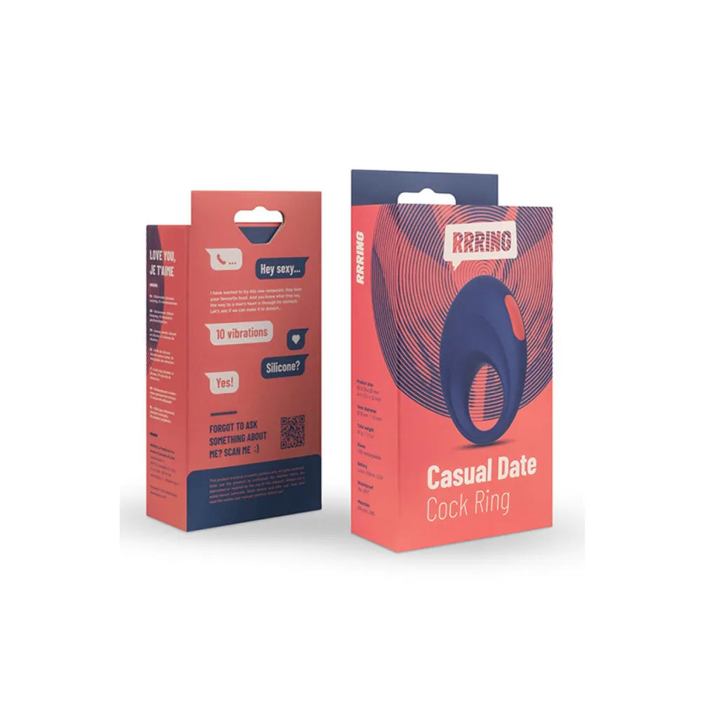 Cock Ring By Feelztoys Rrring Casual Date Vibrator (31 Mm)