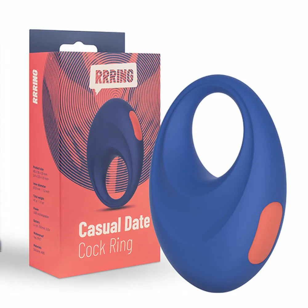 Cock Ring By Feelztoys Rrring Casual Date Vibrator (31 Mm)