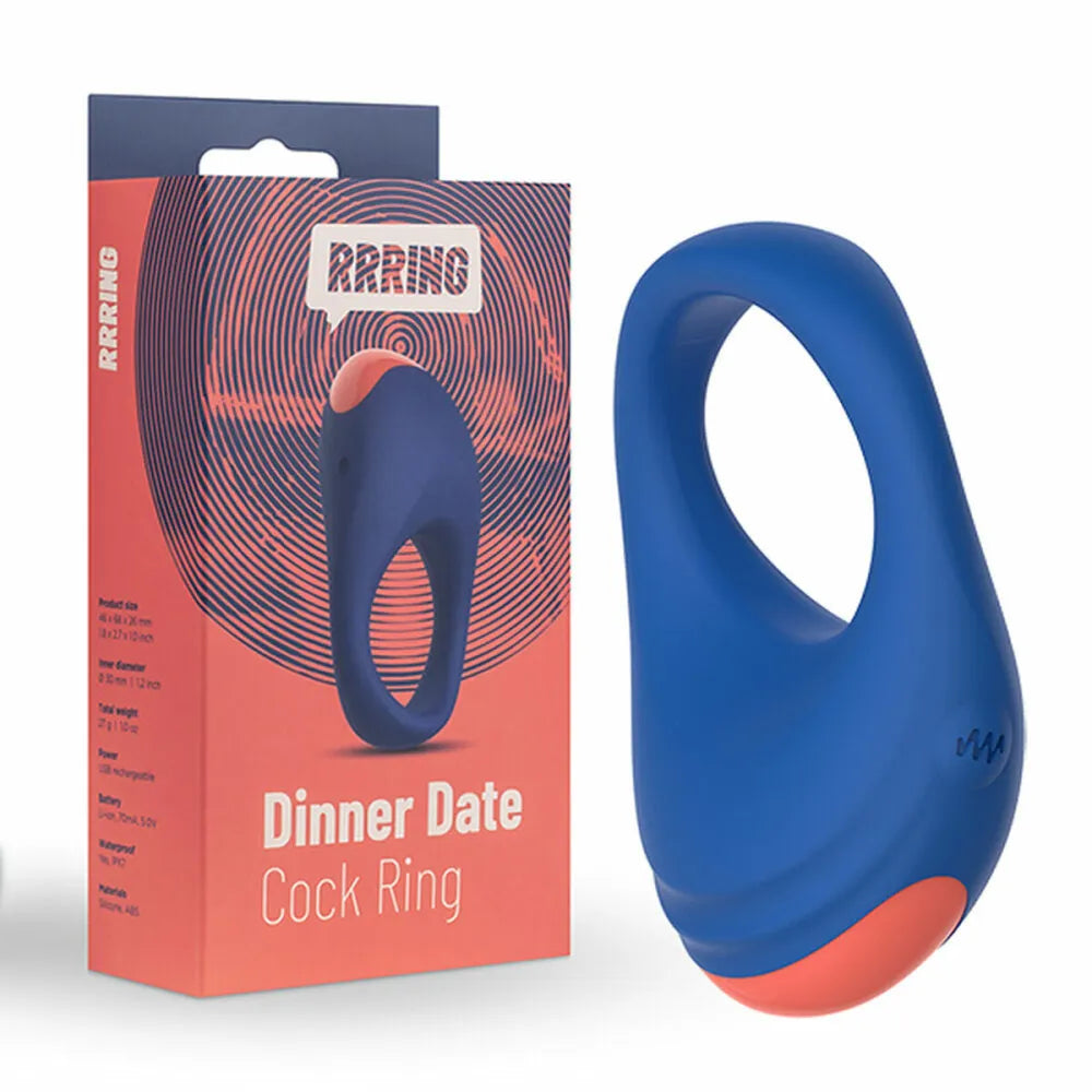 Cock Ring By Feelztoys Rrring Dinner Date Vibrator (30 Mm)