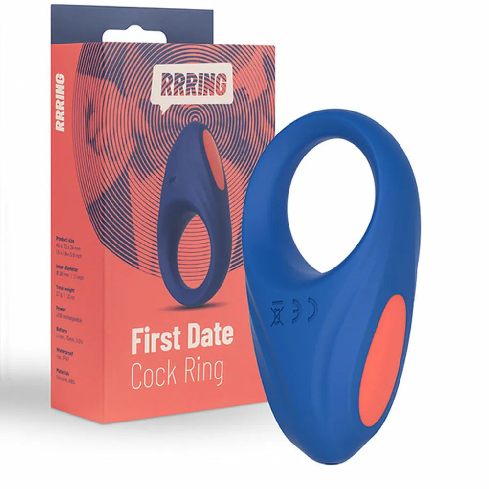 Cock Ring By Feelztoys Rrring First Date Vibrator (28 Mm)