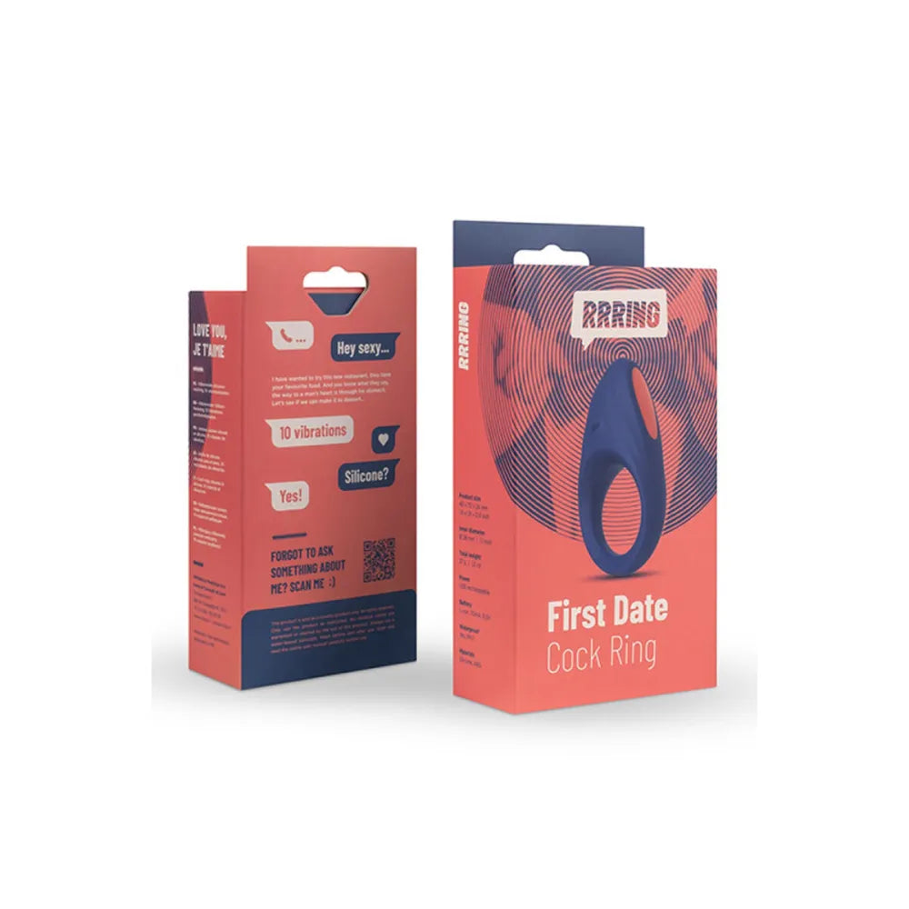 Cock Ring By Feelztoys Rrring First Date Vibrator (28 Mm)