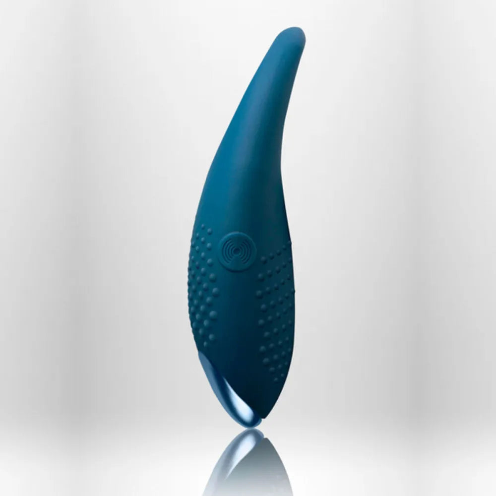 Cock Ring By Rocks-Off Vibration Blue Dark Blue