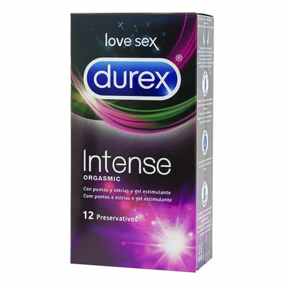 Condoms By Durex Intense Orgasmic 12 Units