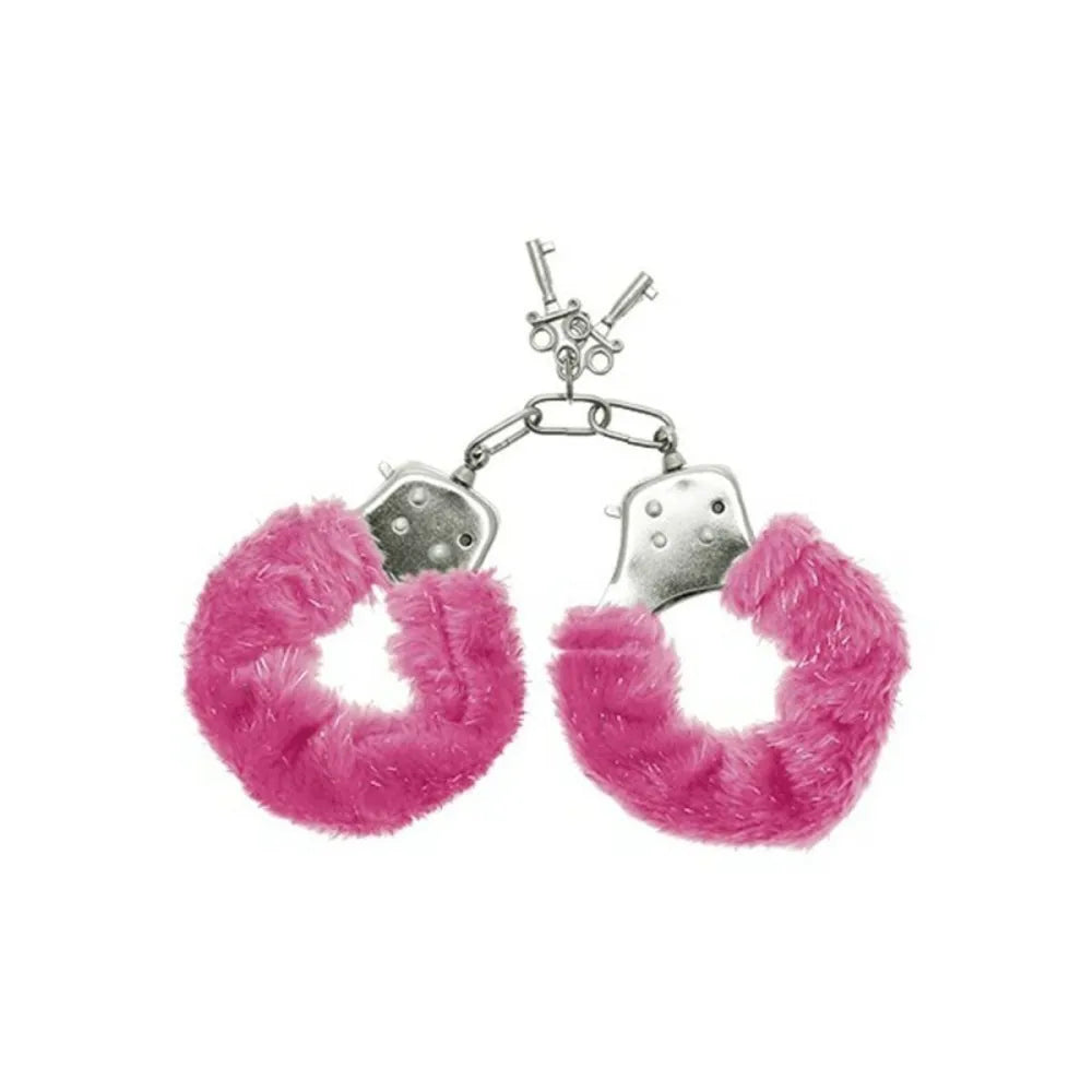 Cuffs By S Pleasures Furry Pink