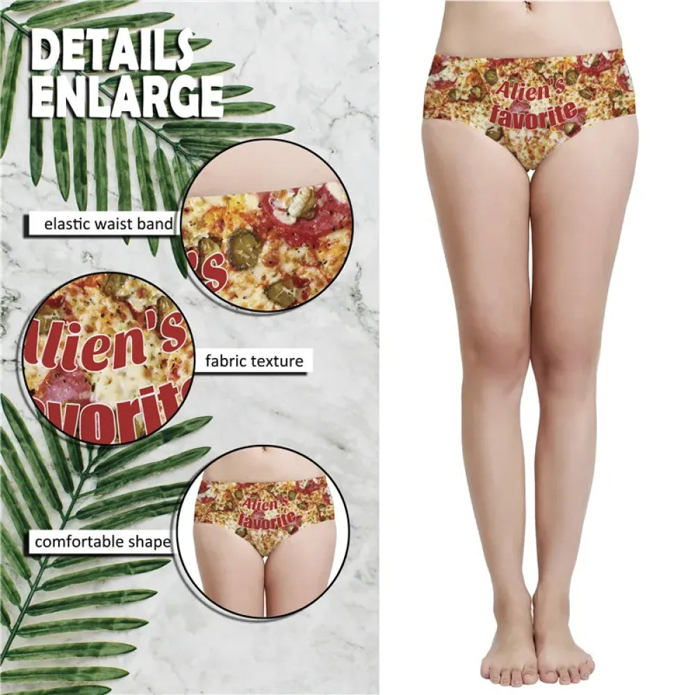 DeanFire Kawaii 3D Panties Women Underwear Alien’s Favorite