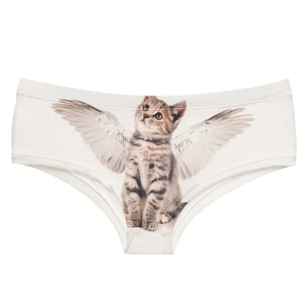 DeanFire Kawaii 3D Panties Women Underwear ANGEL CAT