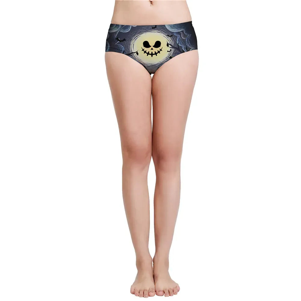 DeanFire Women Plus Size Underwear Panties Halloween Funny