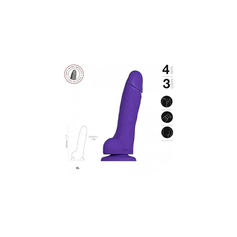 Dildo By Straponme 6015926 Purple Xl