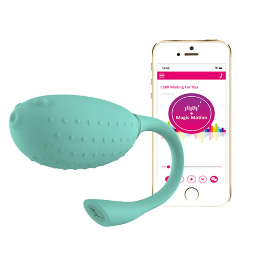Egg Vibrator By Magic Motion Fugu Turquoise