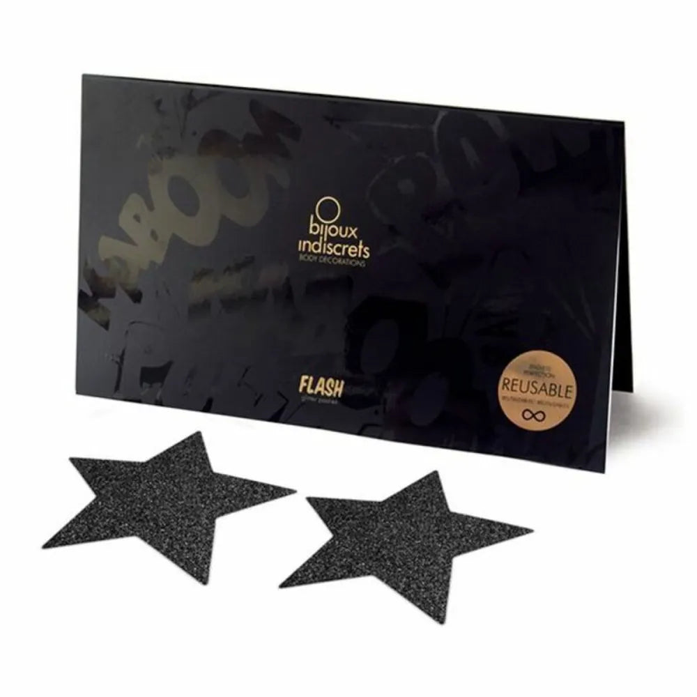Flash Star Black By Bijoux Indiscrets 156 Black