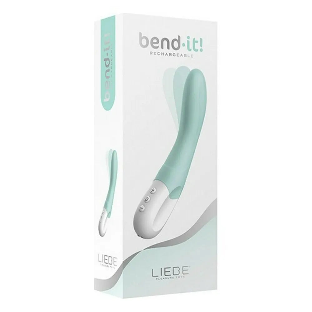 G-Spot Vibrator By Liebe Bend It Mint 30 X 40 Cm