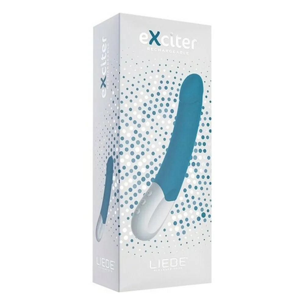 G-Spot Vibrator By Liebe Exciter Dark Blue Azul Ocano