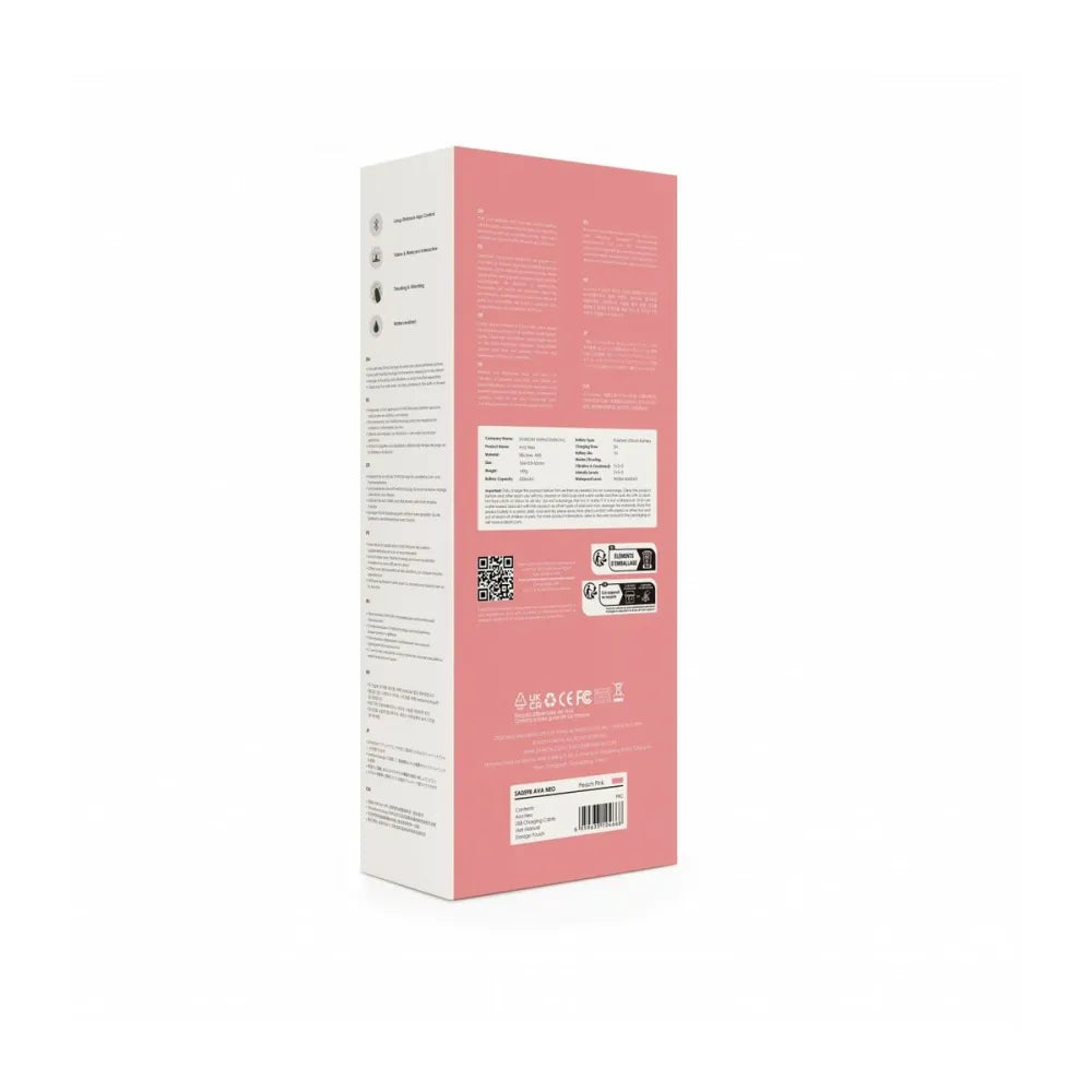 G Spot Vibrator Svakom Pink Peach