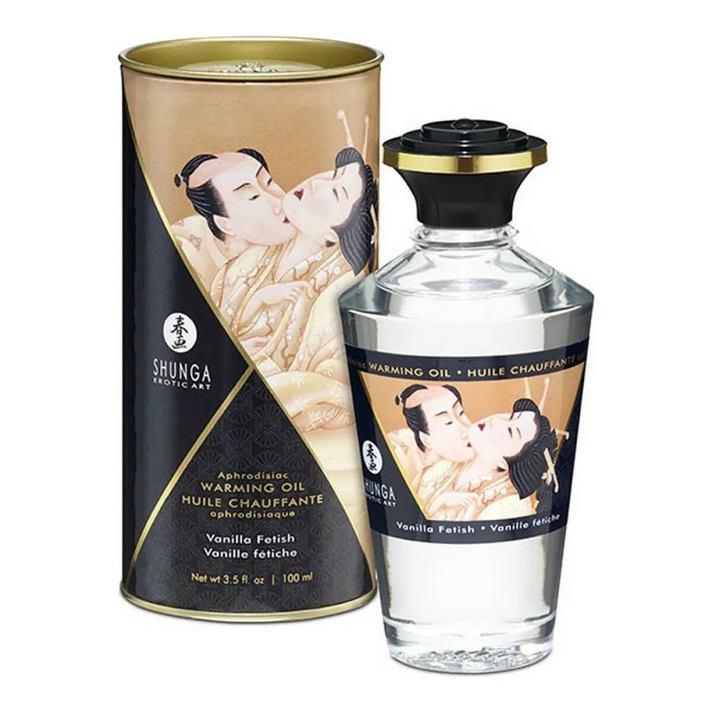 Heat Effect Oil Vanilla By Shunga 100 Ml