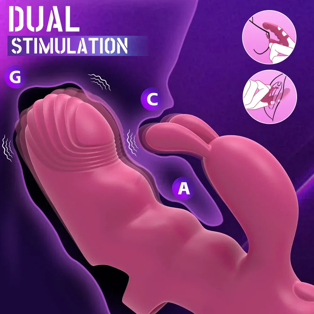 Heated Finger Vibrator for Couples - Clitoral & G-Spot