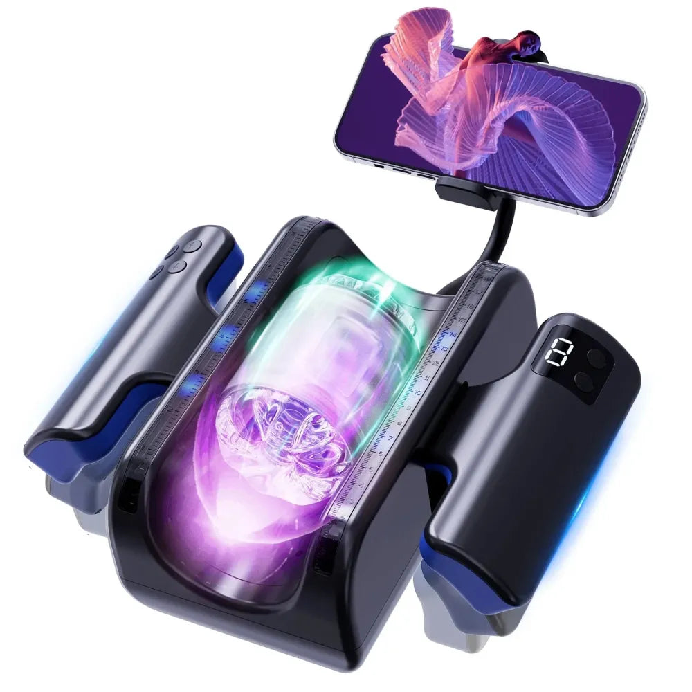 High Speed Telescopic Masturbator for Men 18