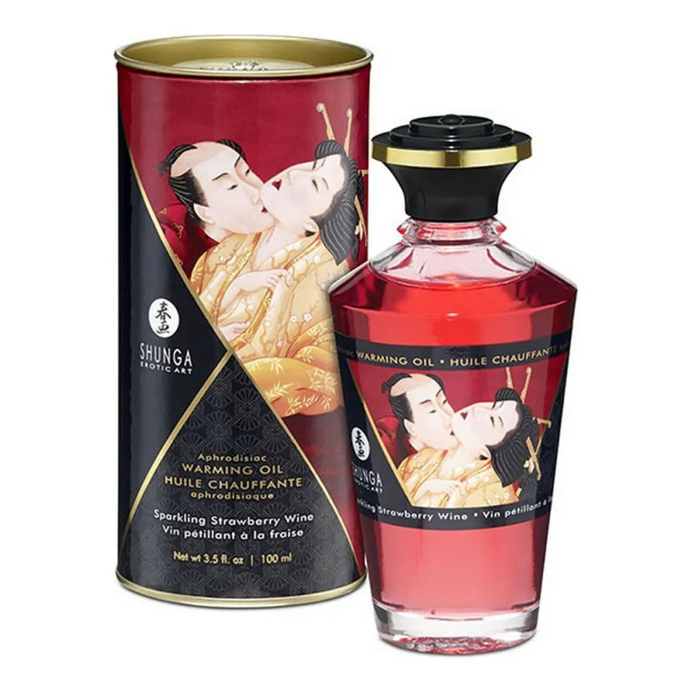 Hot Oil Strawberry By Shunga 100 Ml