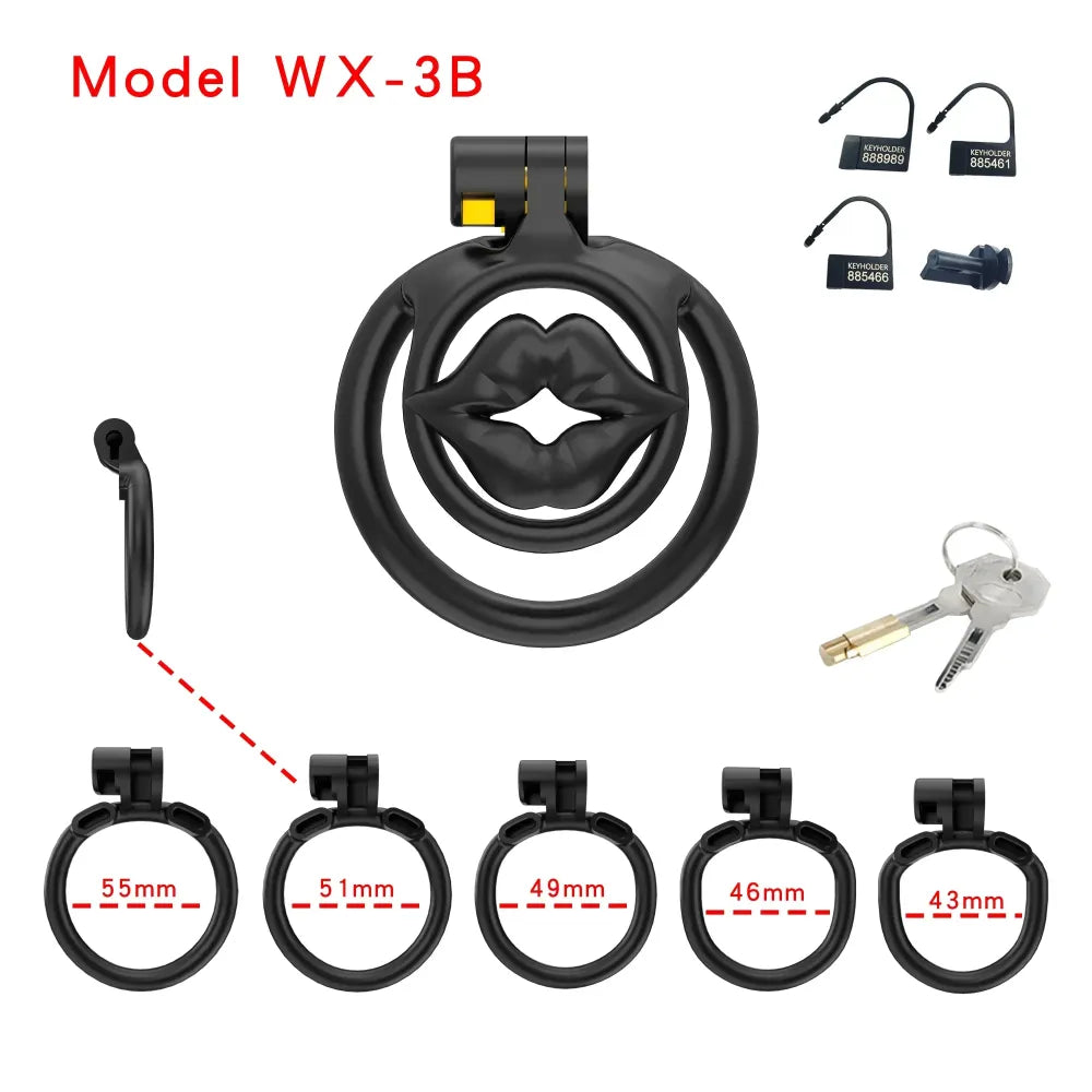 Lightweight Chastity Cage Cock Lock For Men Bondage Sex Toy