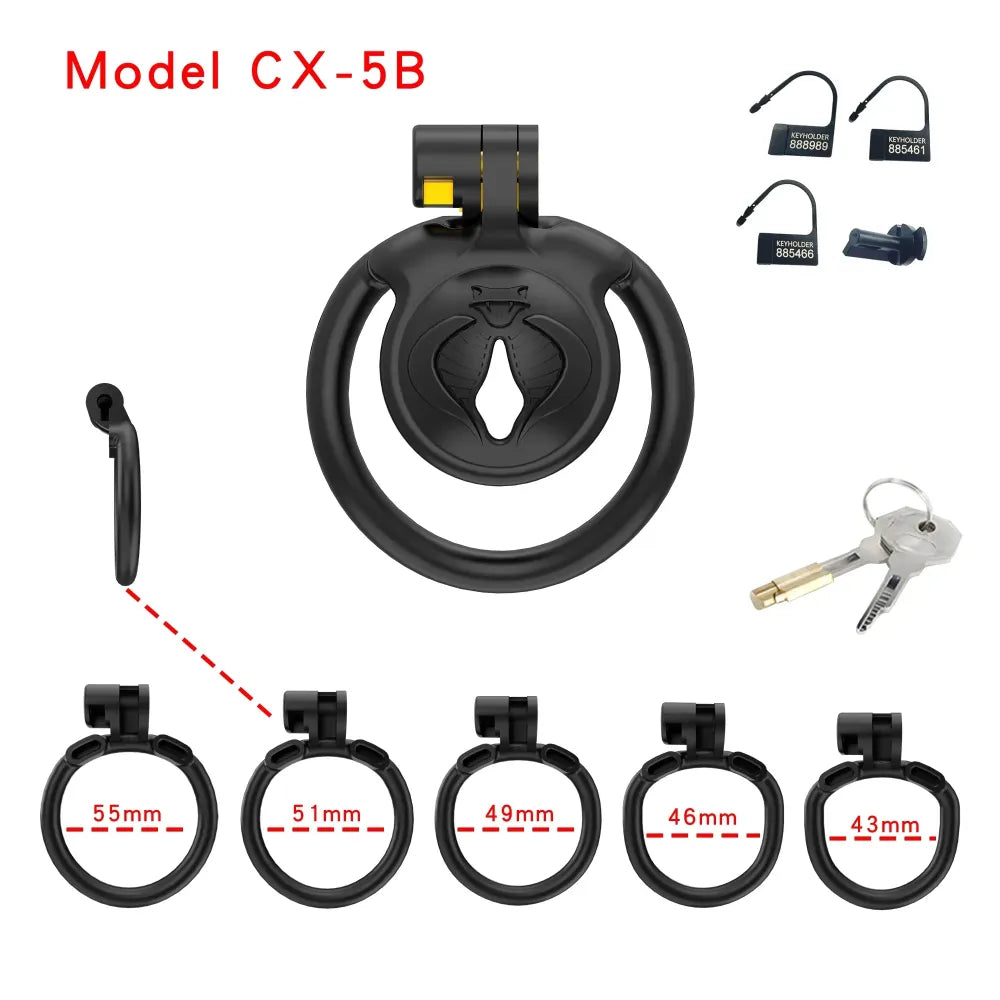 Lightweight Chastity Cage Cock Lock For Men Bondage Sex Toy