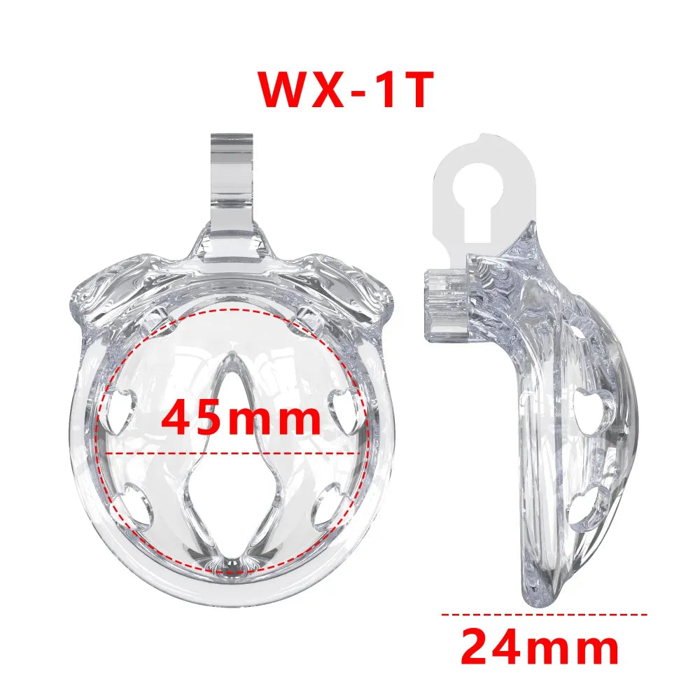 Lightweight Male Chastity Cage Cock Lock for Men Bondage