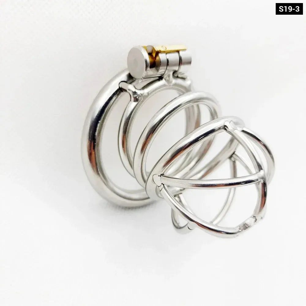 Male Chastity Cage for Comfortable Cock Locking for Bdsm
