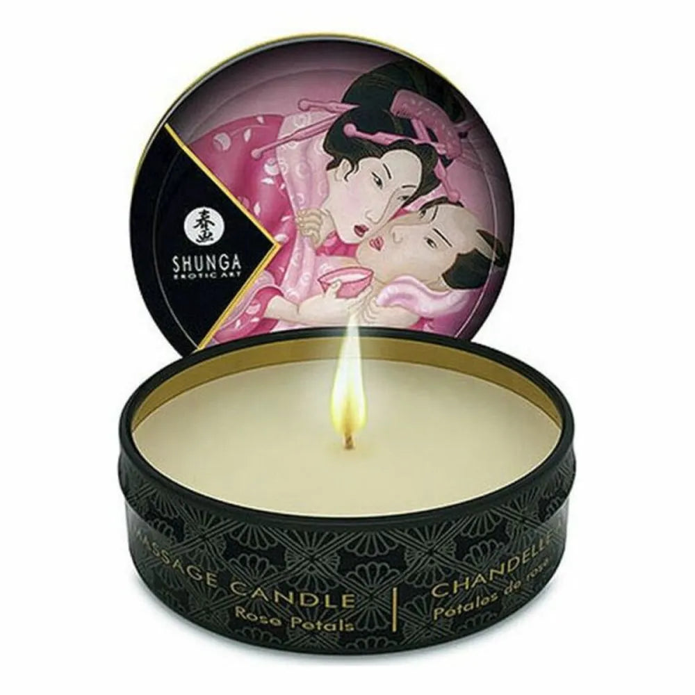 Massage Candle By Shunga 11568 30 Ml Roses