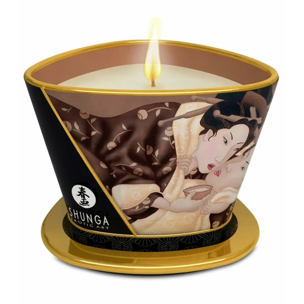 Massage Candle By Shunga 8401400 Chocolate 170 Ml