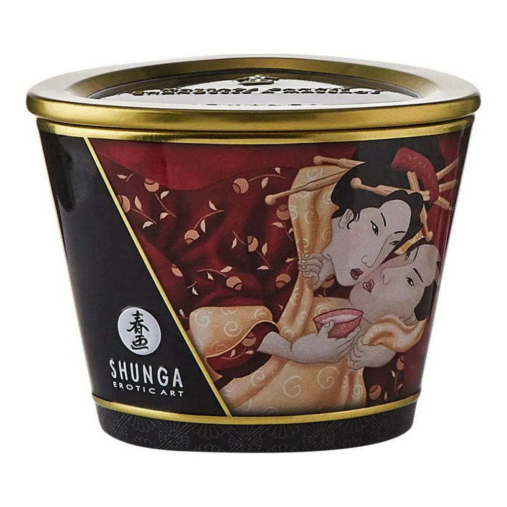 Massage Candle Strawberry By Shunga 170 Ml