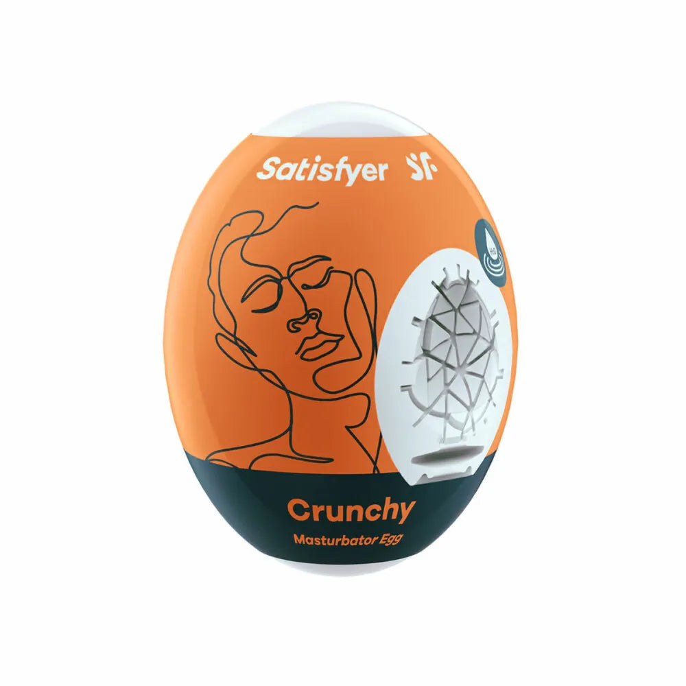 Masturbation Egg By Satisfyer Crunchy Orange