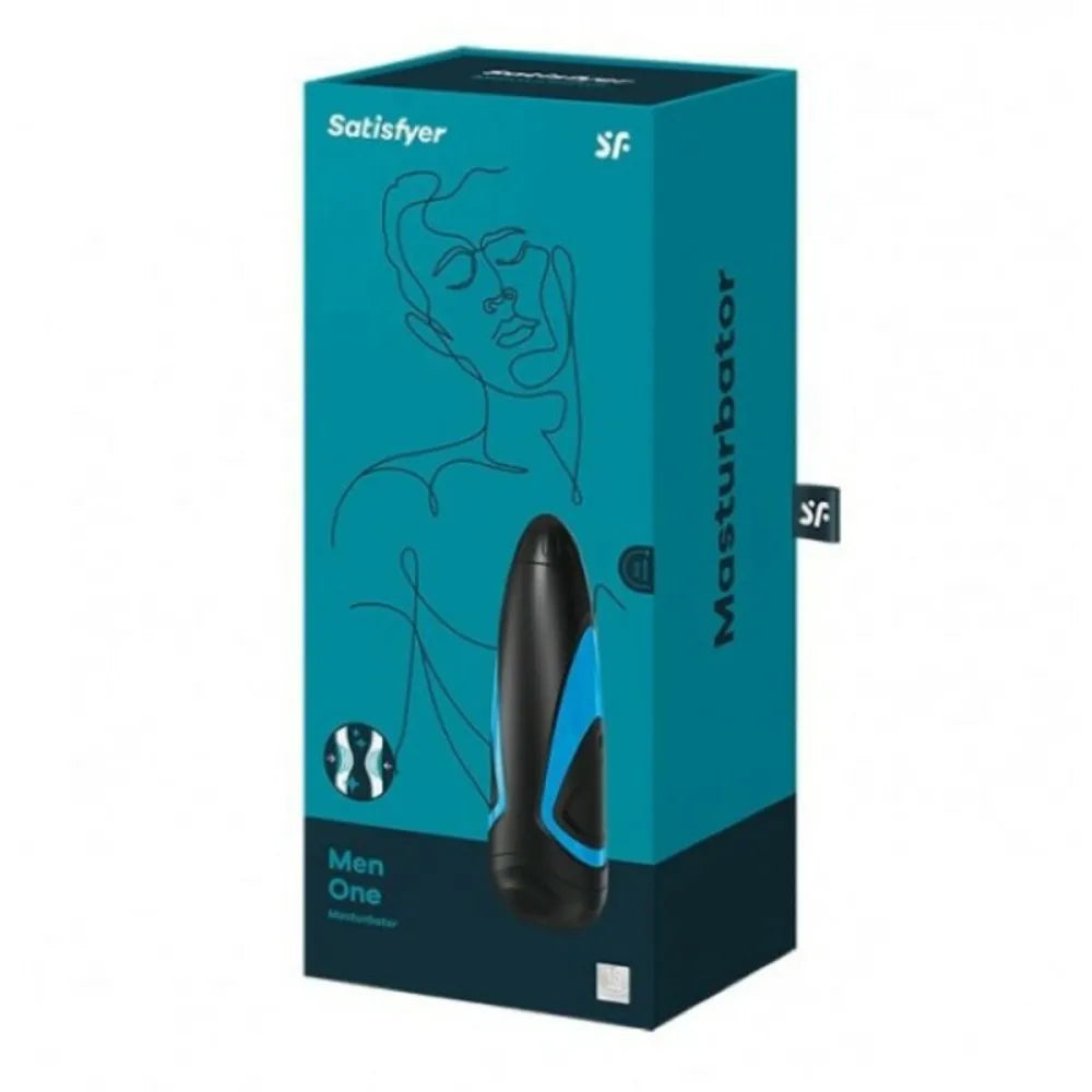 Mens Masturbator By Satisfyer Sf-Ee73-636-0817 Black