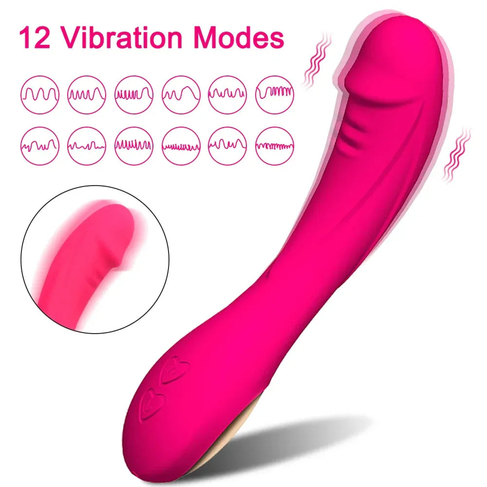 Powerful G Spot Vibrator for Women Soft Skin Stimulator