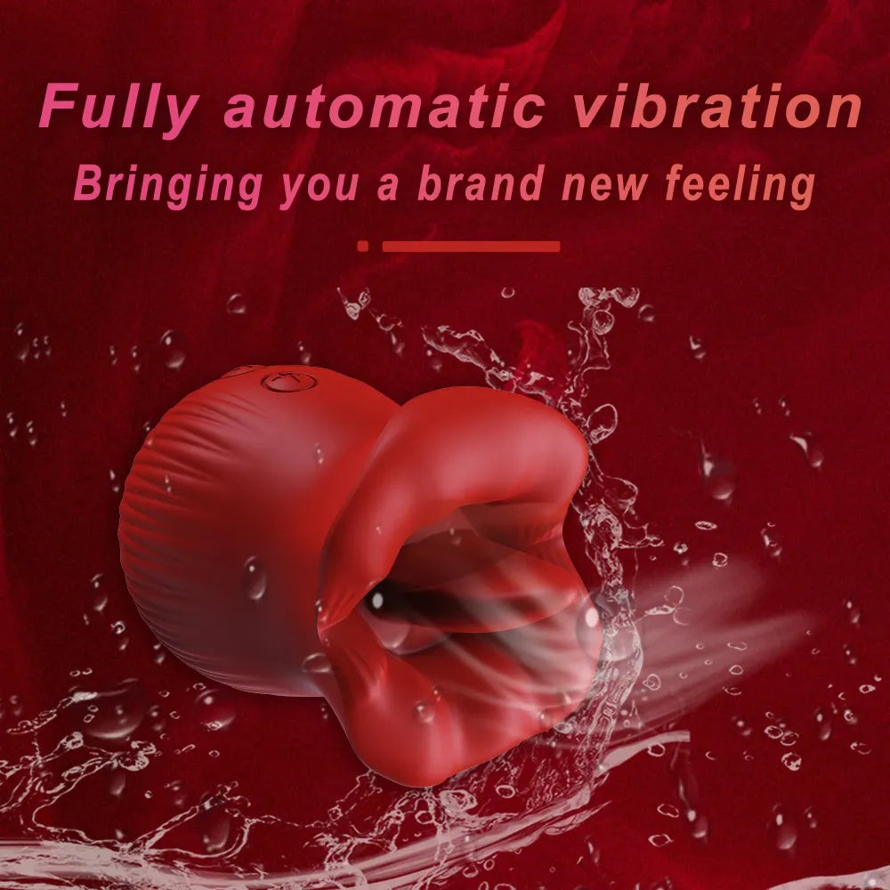 Powerful Nipple Licker Vibrator for Women