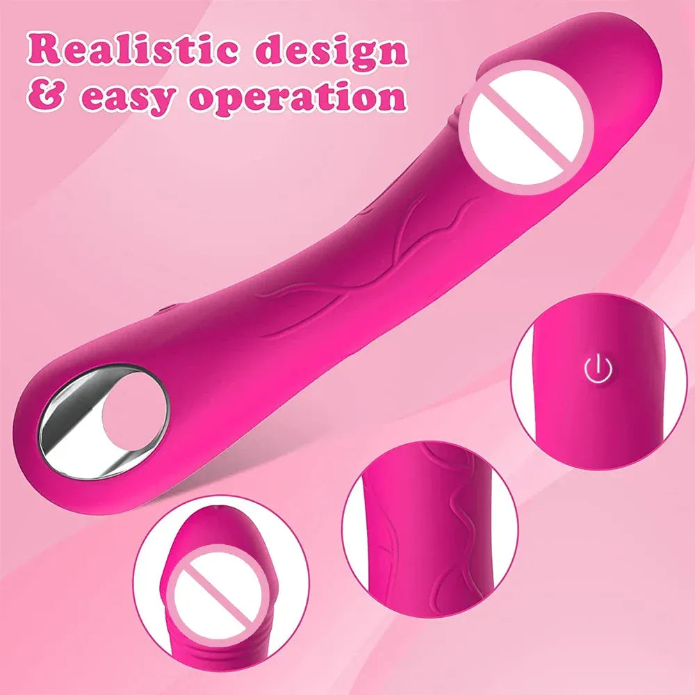 Silicone G Spot Vibrator for Women